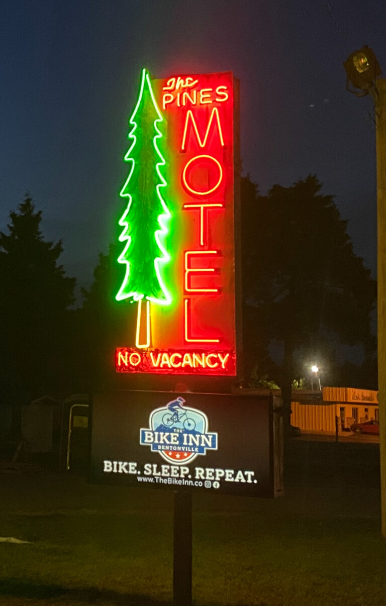 The Pines Neon Sign