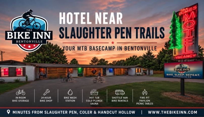 Hotel Near Slaughter Pen Trails in Bentonville